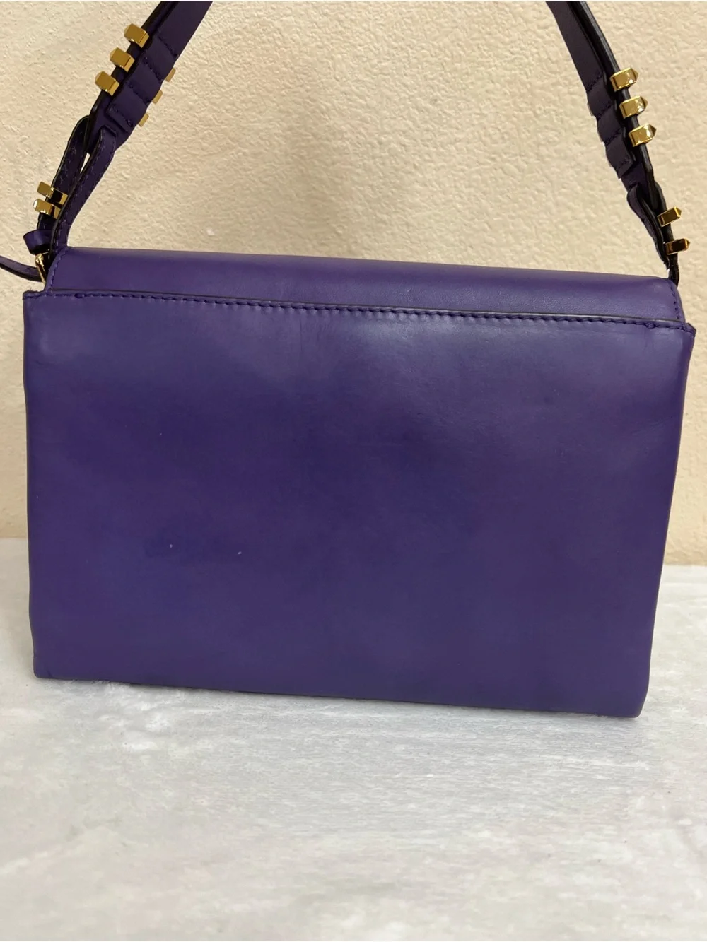 AUTH MCM CROSSBODY PURPLE